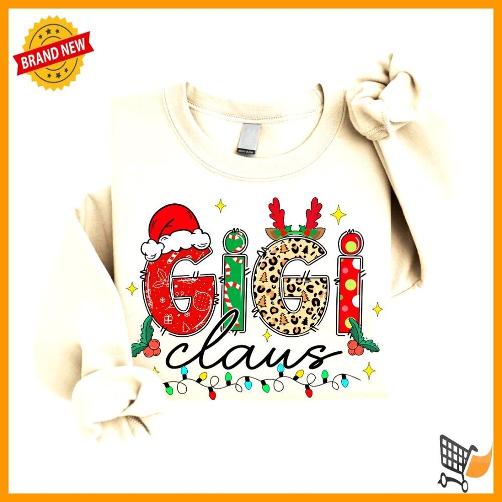 Festive Holiday Sweatshirt Cozy Fleece Crewneck Christmas Gift Women's Casual